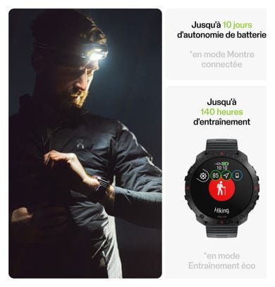 Montre GPS Polar Grit X2 Pro Noir Night