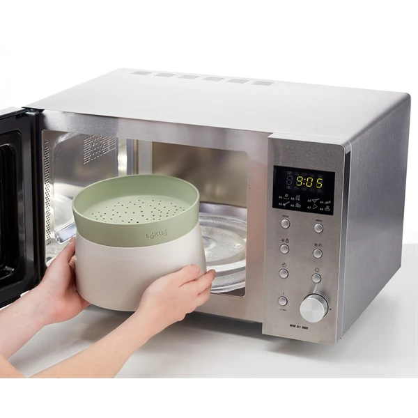Cuiseur pour micro-ondes spécial riz et quinoa Lékué