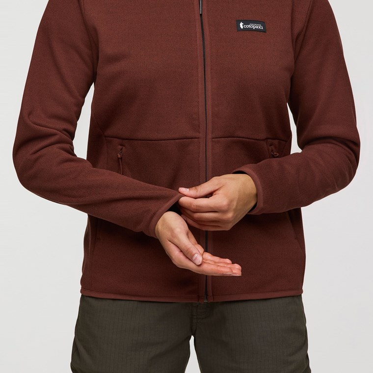 Cotopaxi Envo Fleece Full-Zip Jacket Heather Chestnut