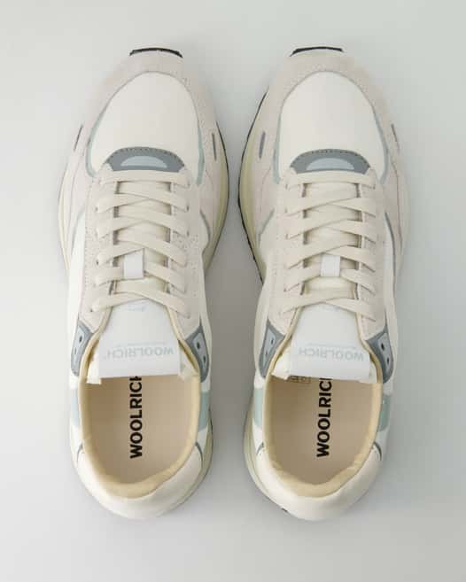 Woolrich Retro Sneaker in Weiß