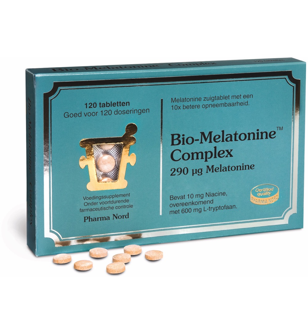Pharma Nord Bio Melatonine Complex 290Mcg (120 zuigtabletten)