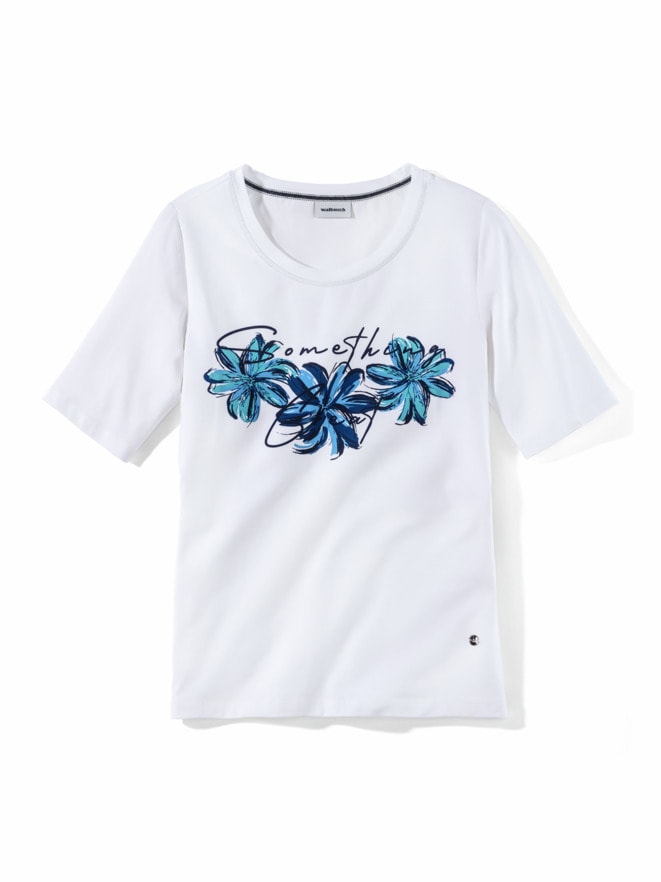 Baumwollshirt Blumenliebe