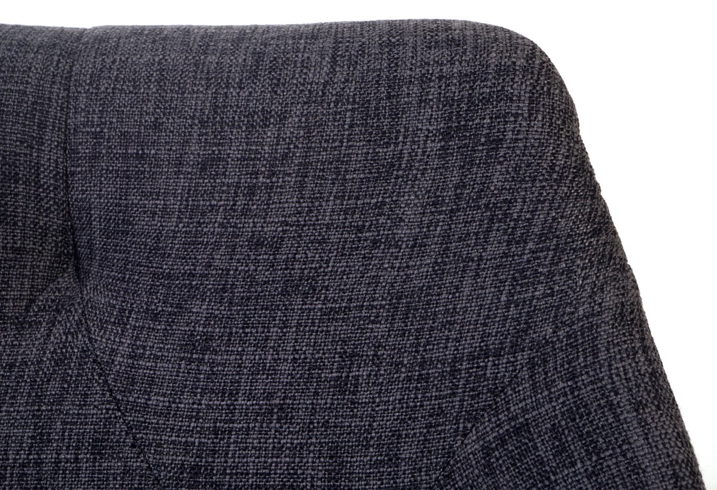 Schaukelstuhl Vaasa T820, Schwingsessel Relaxsessel ~ Textil, grau