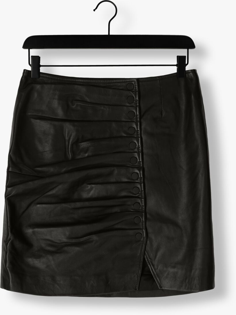 EST\\'SEVEN zwarte est'seven minirok est&rsquo;button skit bunchen