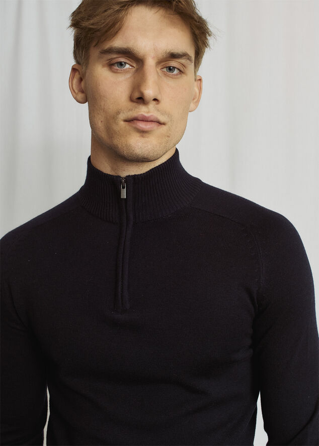 Bruun & Stengade BS Pelle Regular Fit Knitwear Navy