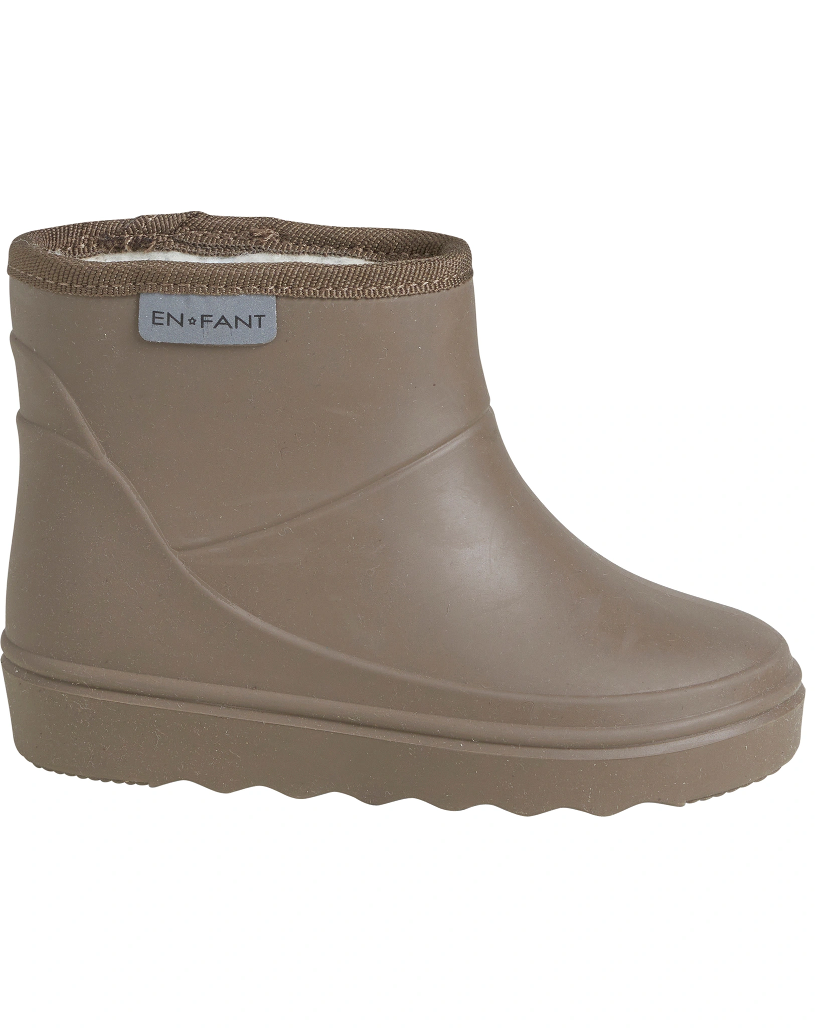 Thermo-Gummistiefel SOLID kurz in chocolate chip