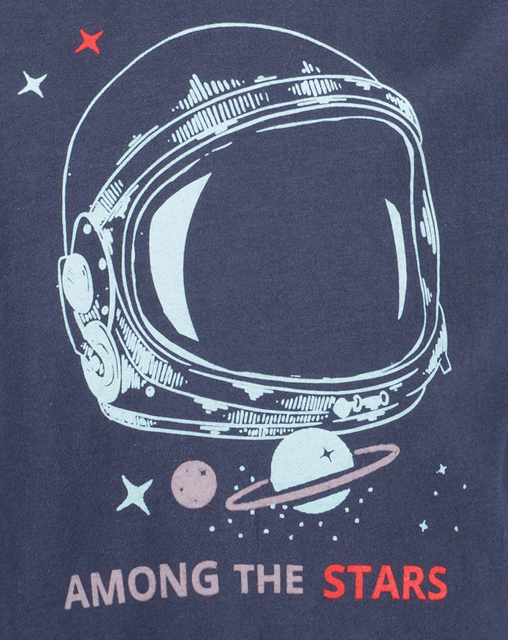 Langarmshirt AMONG THE STARS in anthrazit