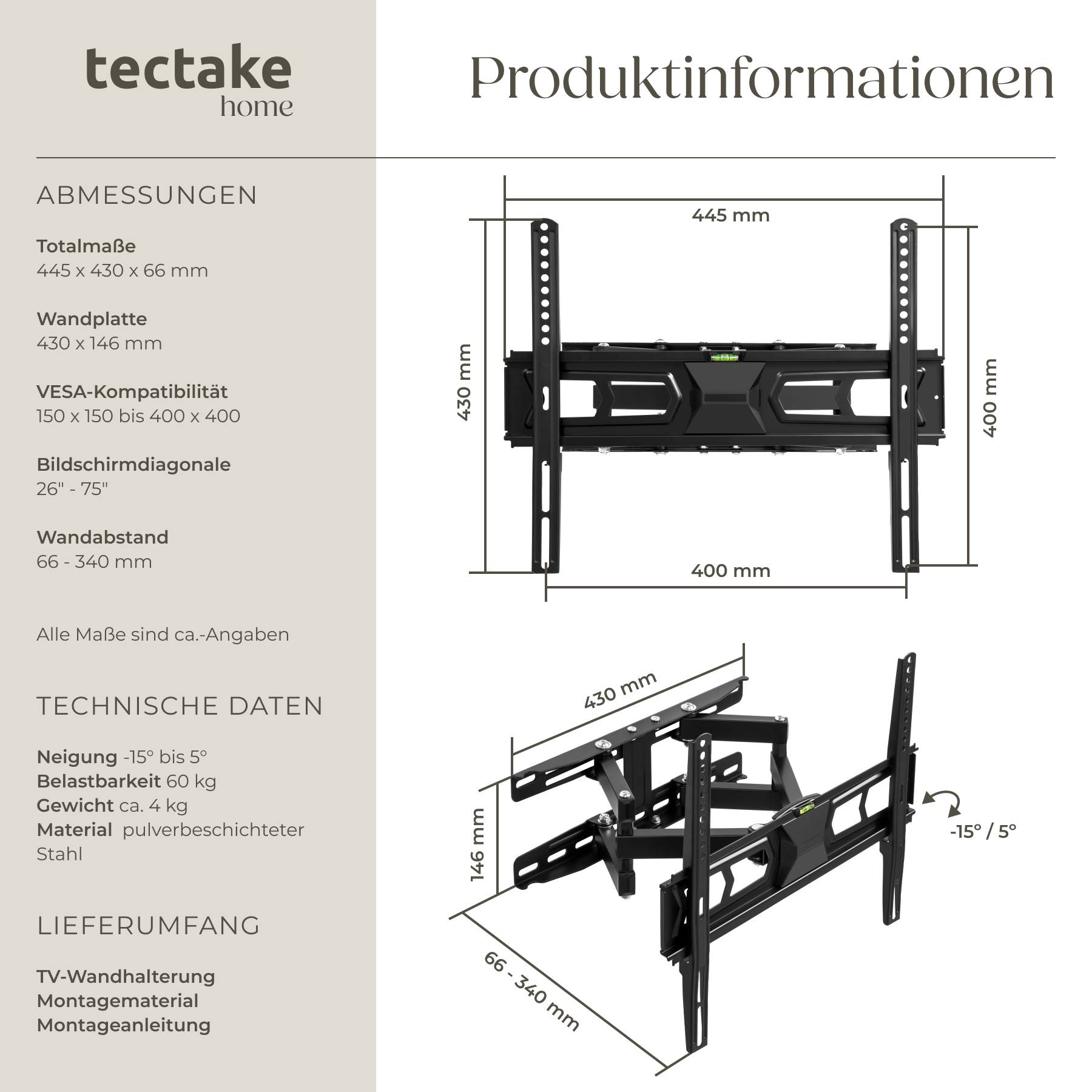 TV Wandhalterung