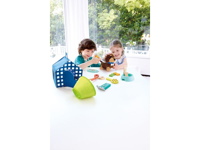 Hape Tierarzt-Set Set fördert das Verantwortungsbewusstsein