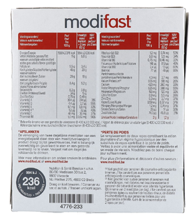 Modifast Weight Control Reep Caramel 6ST