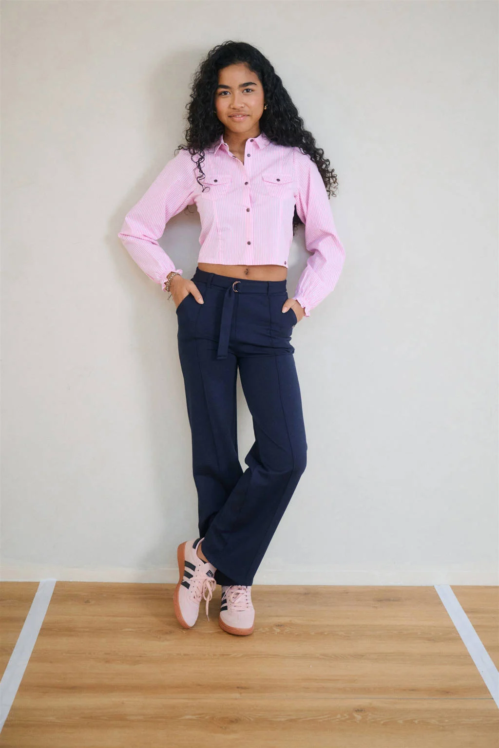NoBell’ blouse roze