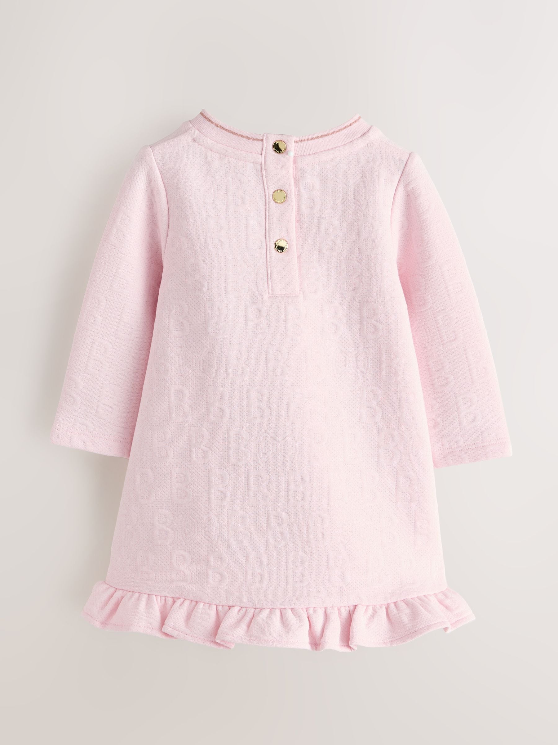 Roze - Baker by Ted Baker jacquard jurk
