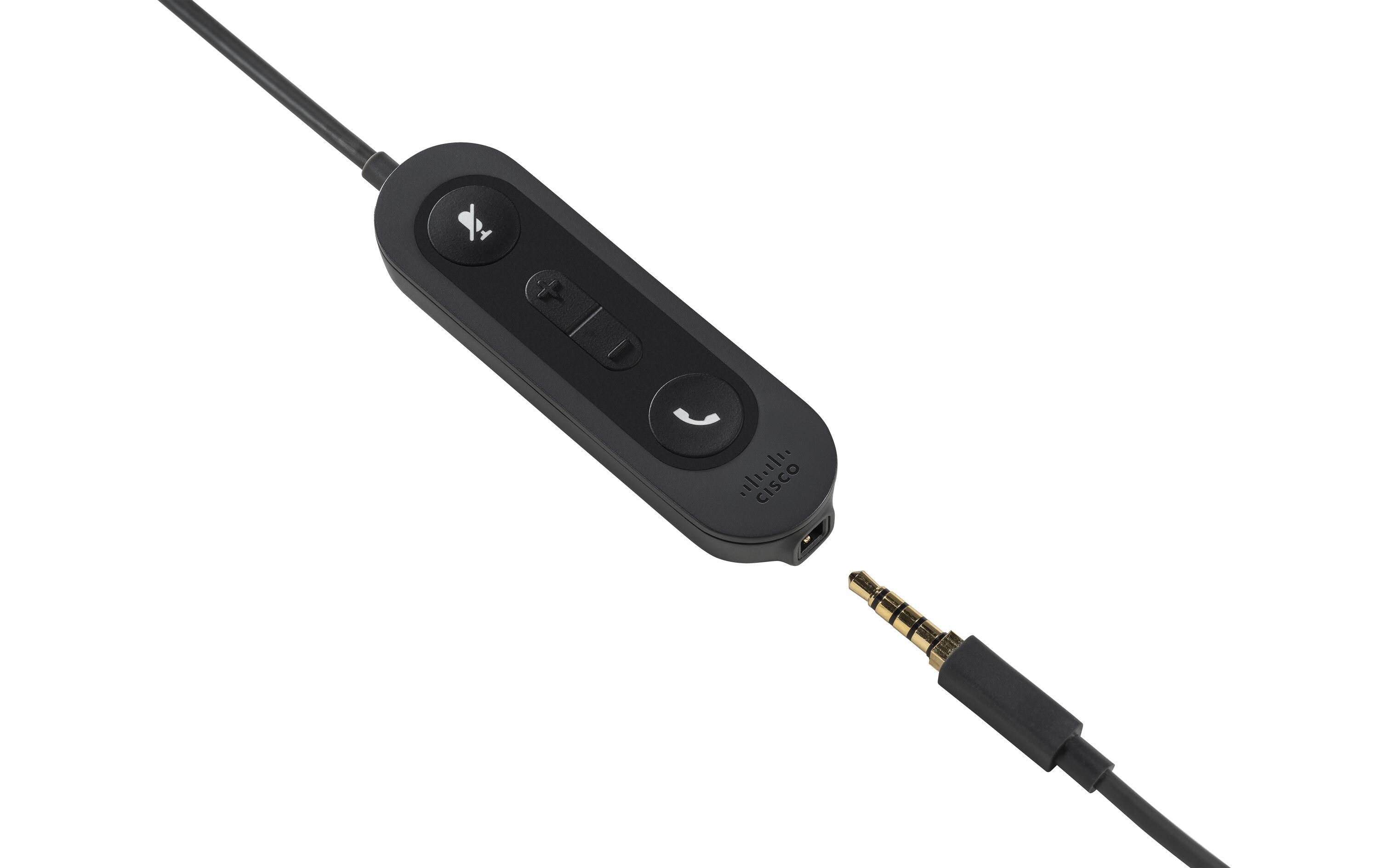 Headset 522 Duo 3.5mm & USB-A Adapter<br>Cisco Headset 500-Serie