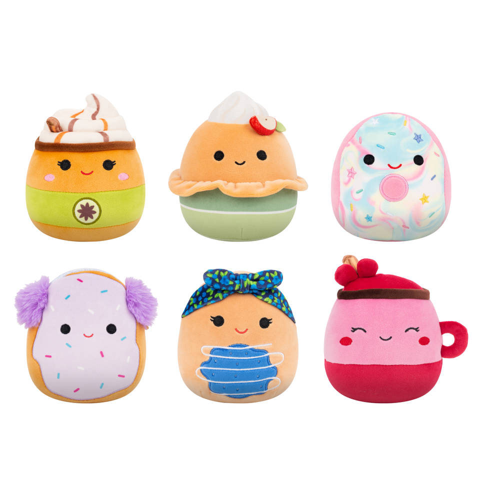Squishmallows ongeparfumeerde verrassingsdoos knuffelpop - 12,5 cm
