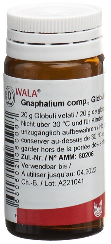 WALA Gnaphalium comp.<br>20 g, Streukügelchen