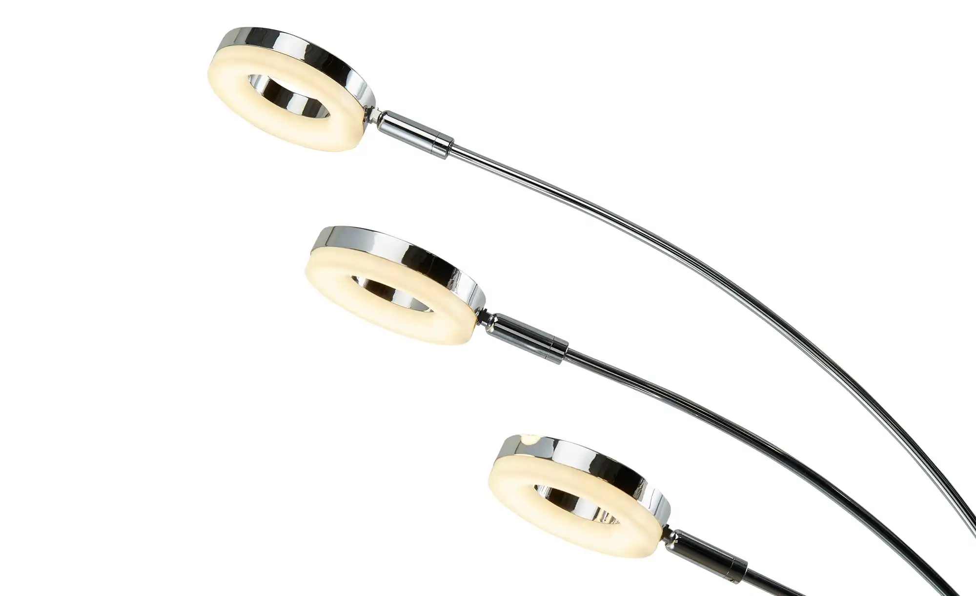 KHG LED-Bogenleuchte, 5-flammig, chrom