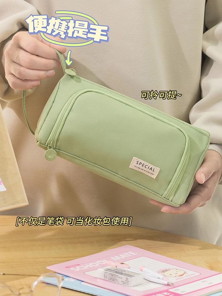 Chiseoul - Etui van effen canvas