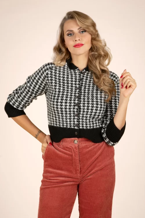Banned Retro Hattie cardigan in zwart