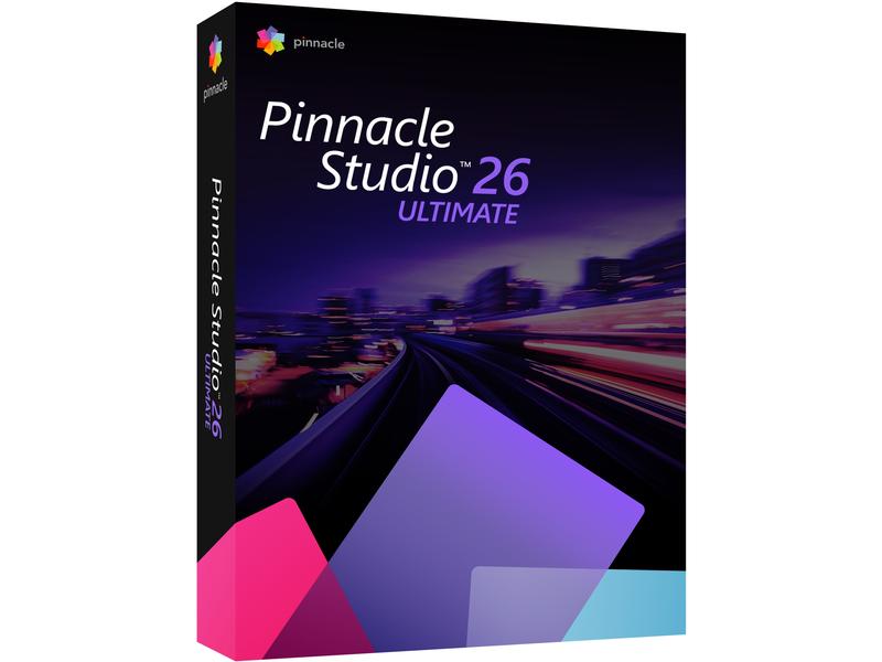 Pinnacle Studio 26 Ultimate Box, Vollversion Professionelles Videoschnittprogramm für Windows
