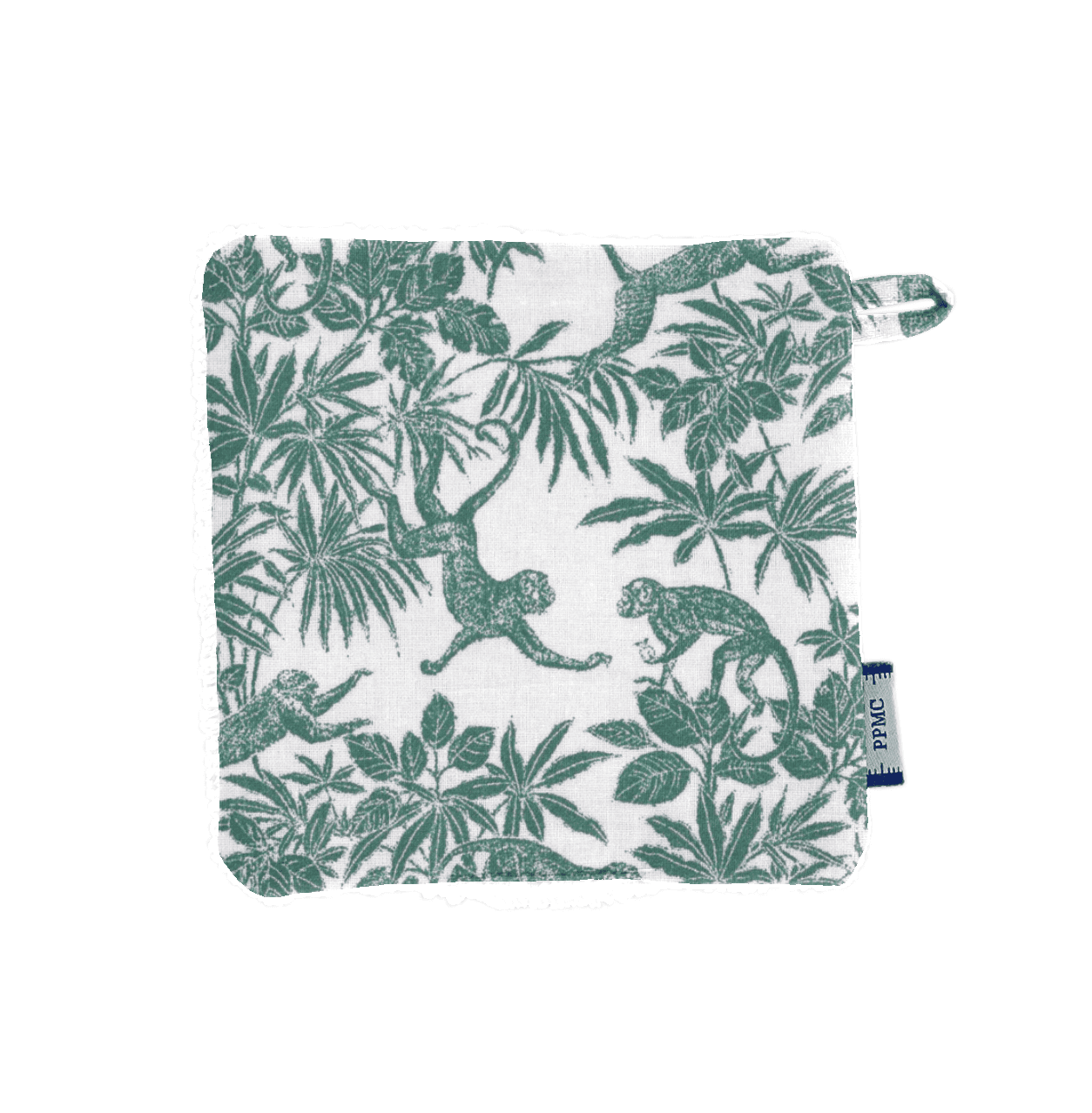 Carré Démaquillant Lavable Jungle Vintage
