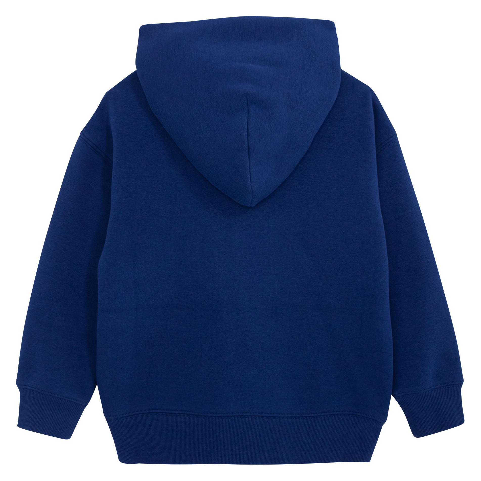 Sweat à capuche droit | Bleu