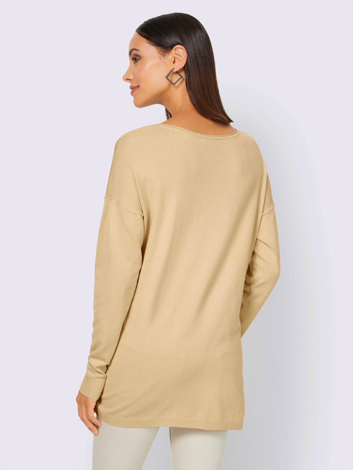 Pull à encolure ronde
