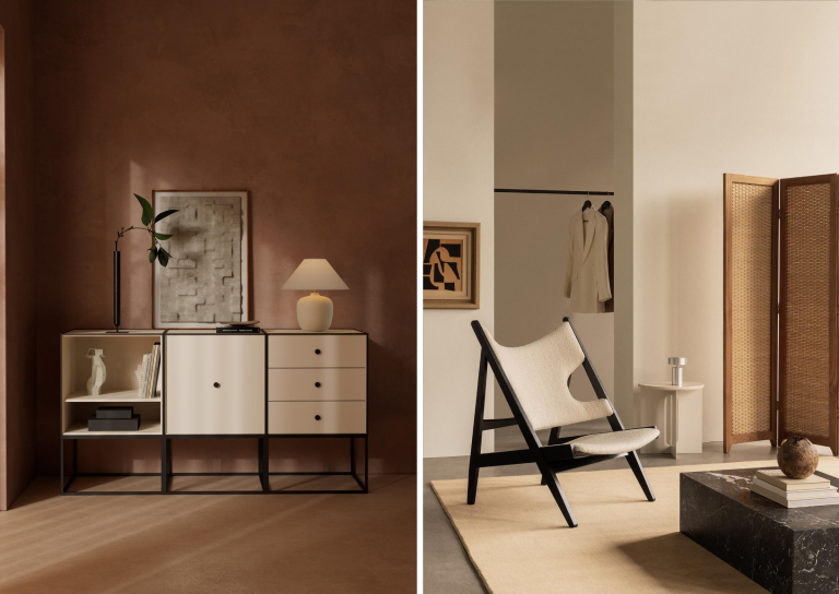 Audo Copenhagen Frame 49 Trio dressoir zand