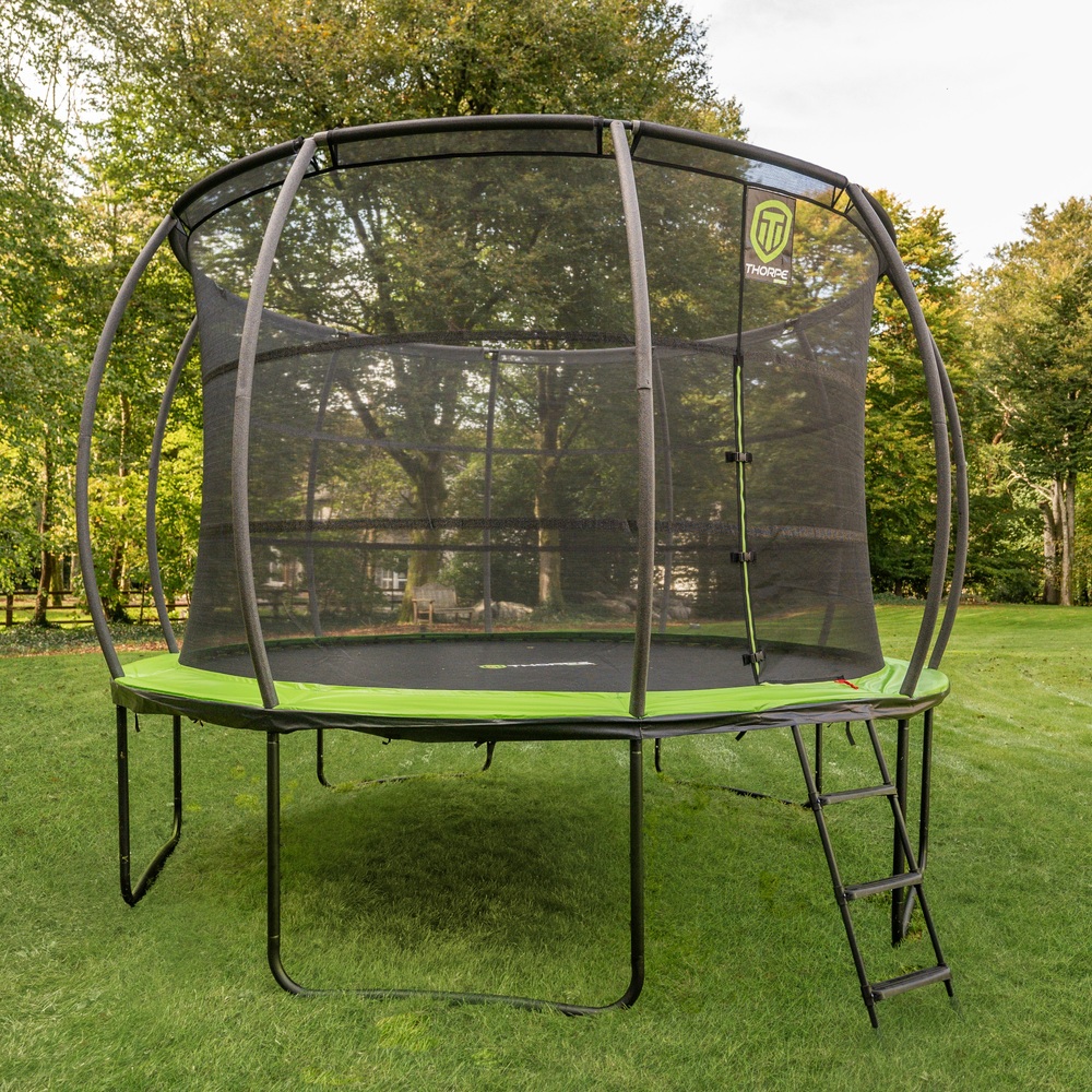 Thorpe Sports 12-Fuß-Trampolin und Sicherheitsnetz