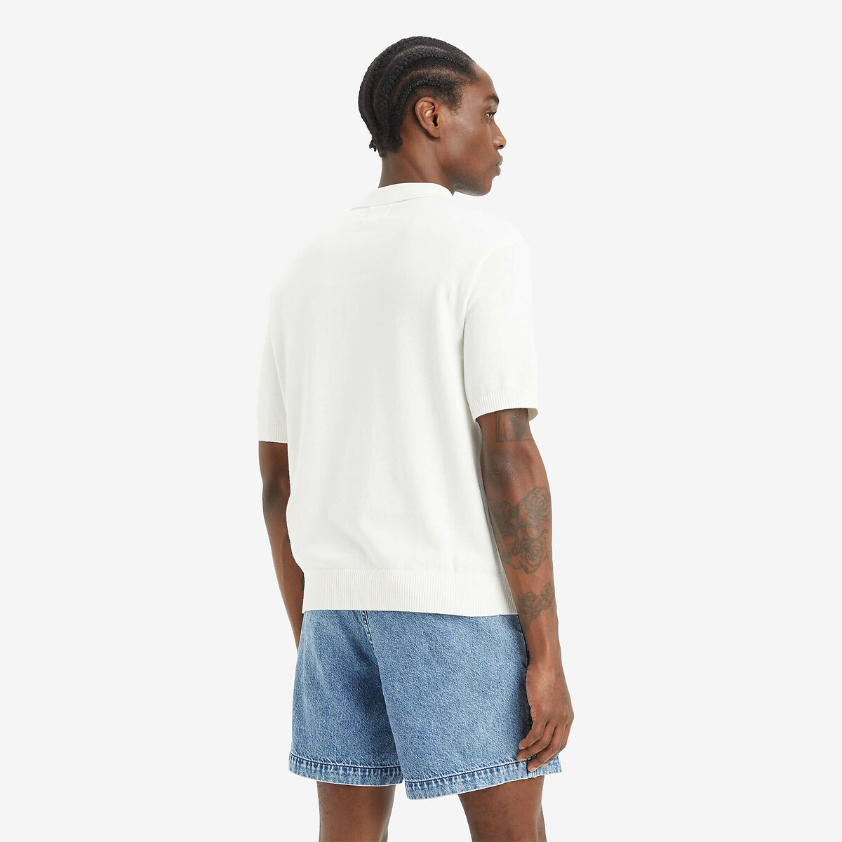Camisa polo de malha de manga curta da Levi's