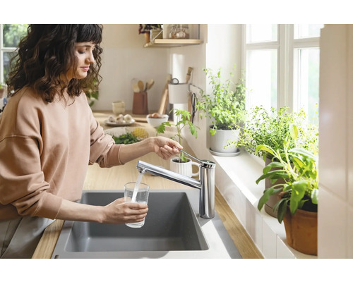 hansgrohe keukenkraan ZESIS M33 chroom 74811000