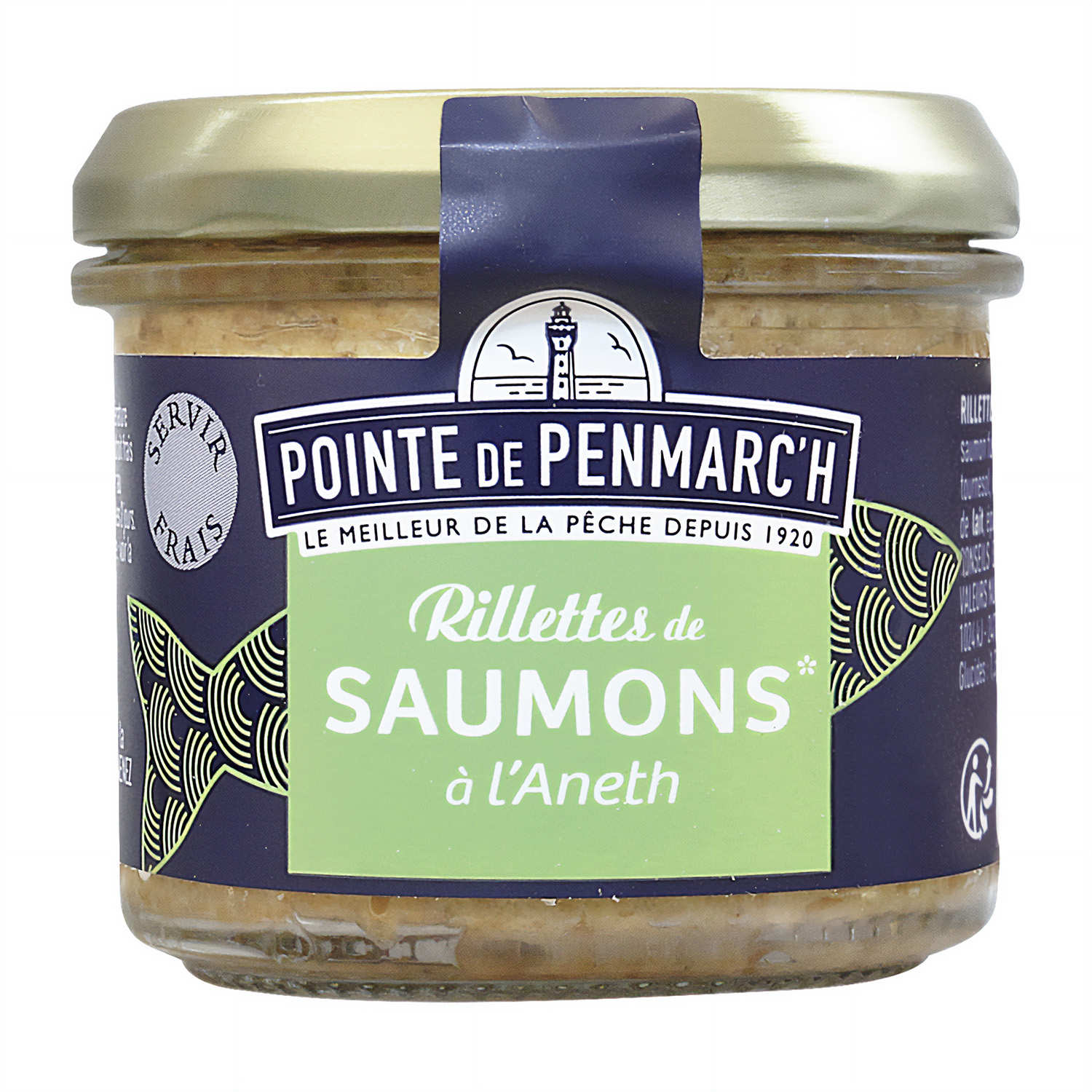 Rillettes de saumon à l'aneth