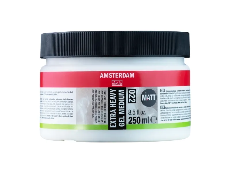 Amsterdam Extra heavy gel medium matt 022 jar