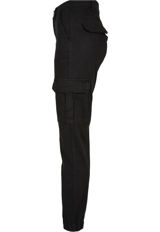 Ladies Cotton Twill Utility Trousers  | Urban Classics Pantalon Cargo