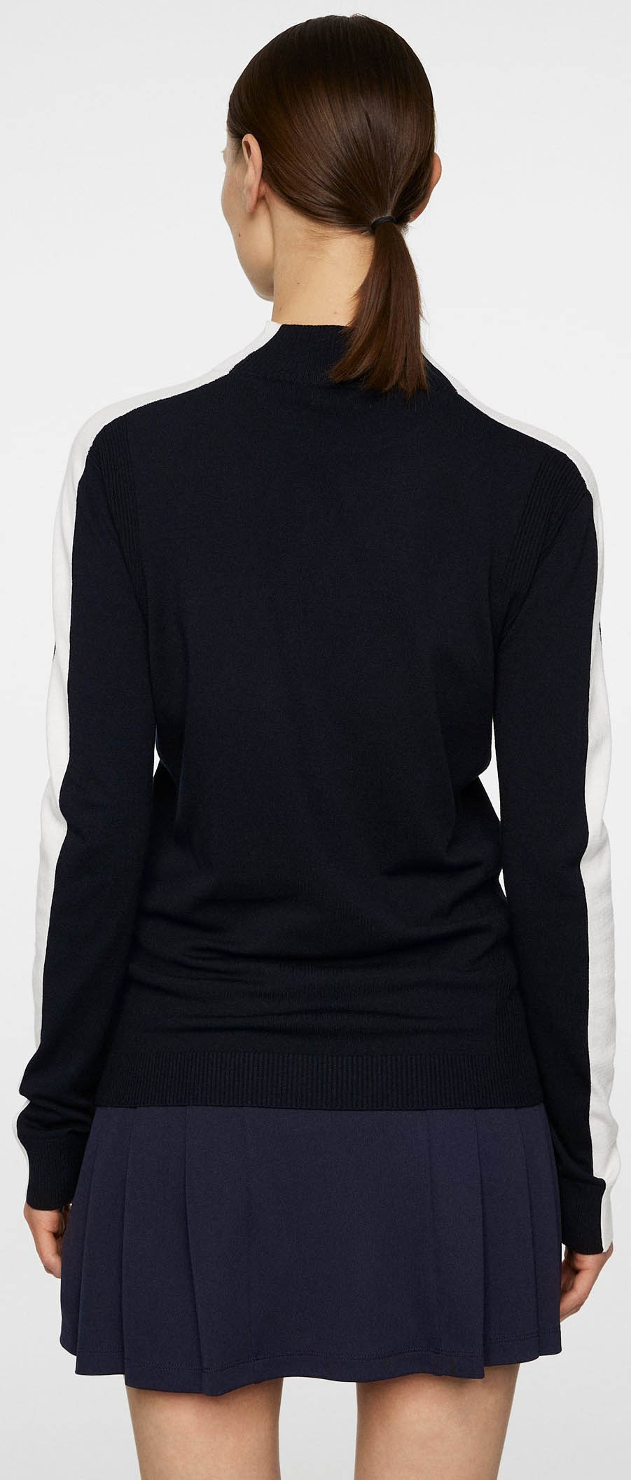 Adia Knitted Sweater Dame JL Navy