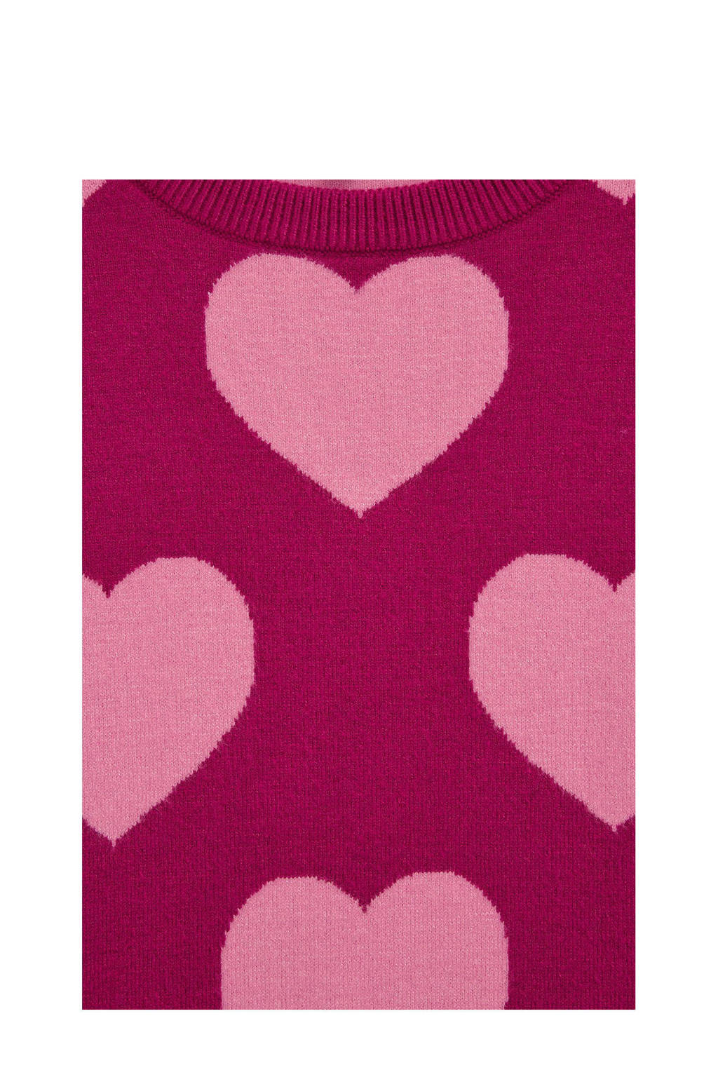 WE Fashion gebreide trui roze