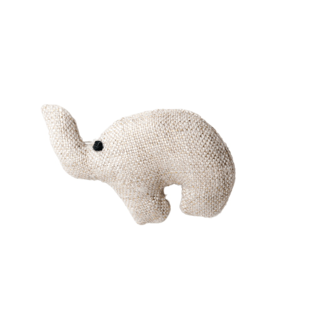 Barrette Eléphanteau Lin Pailleté