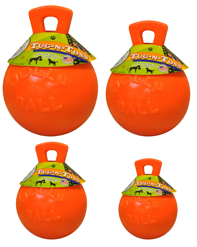 Jolly Pets - Tug-N-Toss 15cm Orange Vanilje duft