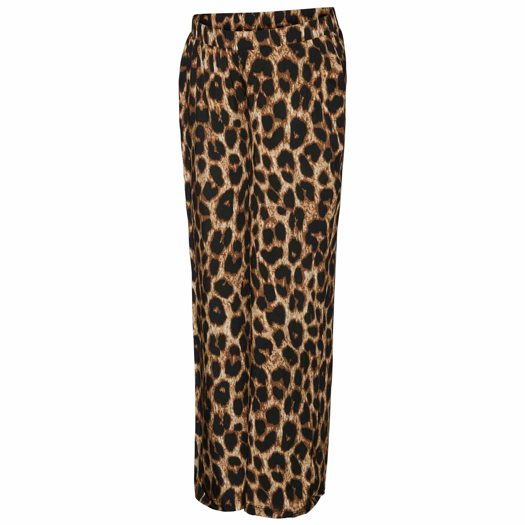 Mamalicious zwangerschapsbroek lang panterprint multi