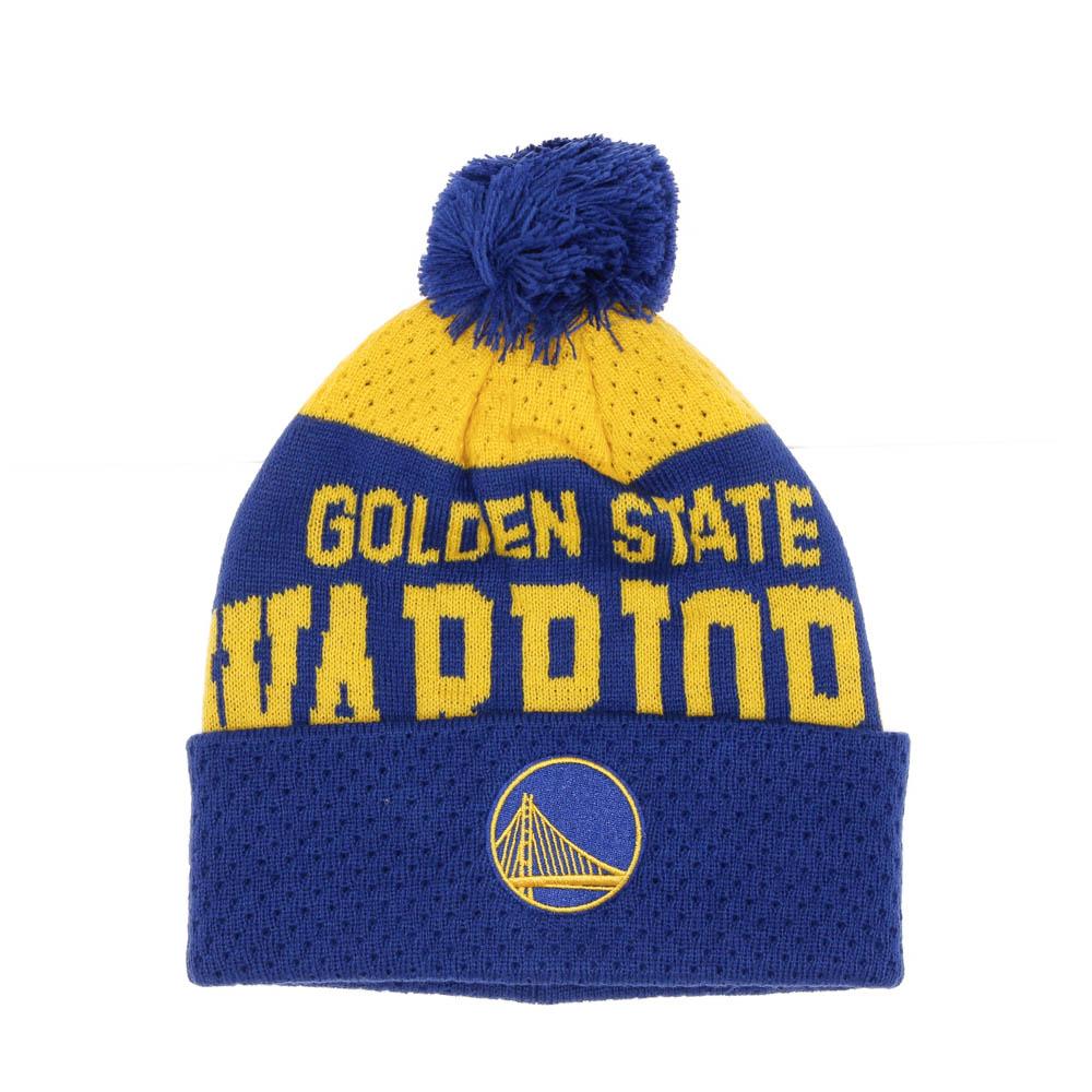 NBA Golden State Warrior Bonnet Bleu/Jaune Garçon NBA Collegiate