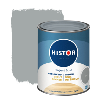 Histor Perfect Base grondverf binnen hout grey 750 ml