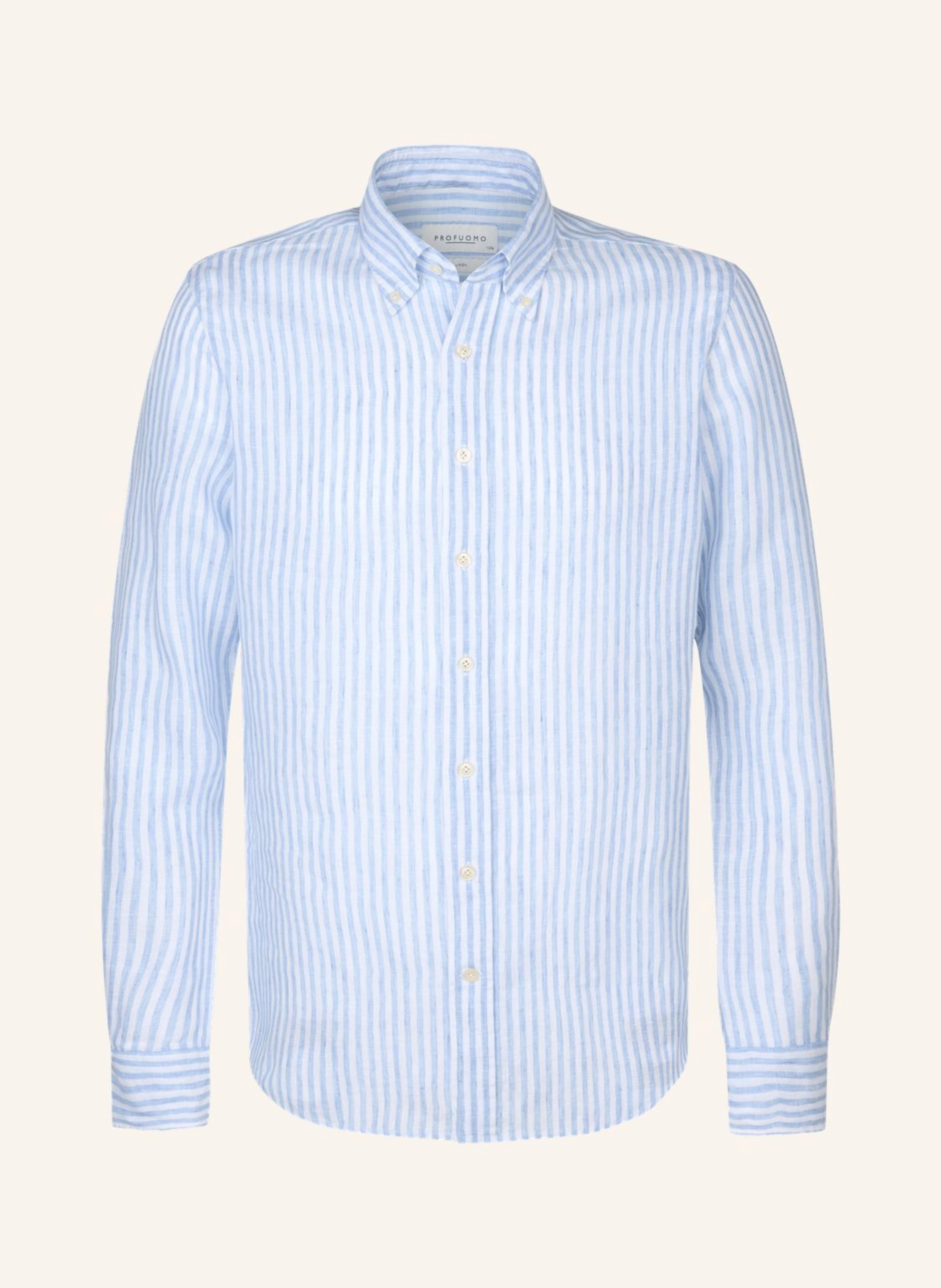 PROFUOMO Leinenhemd Slim Fit