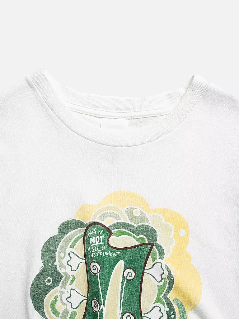 NUDIE JEANS T-Shirt ROY weiss