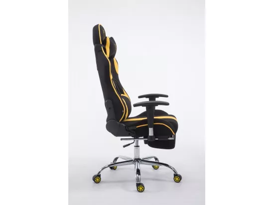 Chaise de bureau - Tissu - Noir / Jaune - Limit