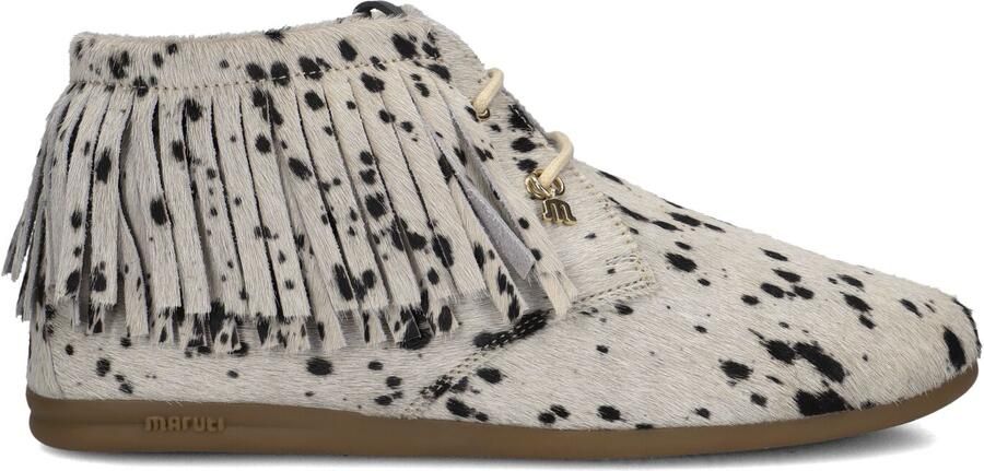 Maruti Eden Veterschoenen Hoog Gebroken wit