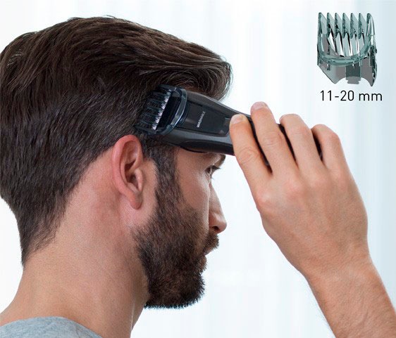 Panasonic Multifunktionstrimmer »ER-GB62-H503« 3 Aufsätze 3-in-1 Trimmer für Bart, Haare  &Körper