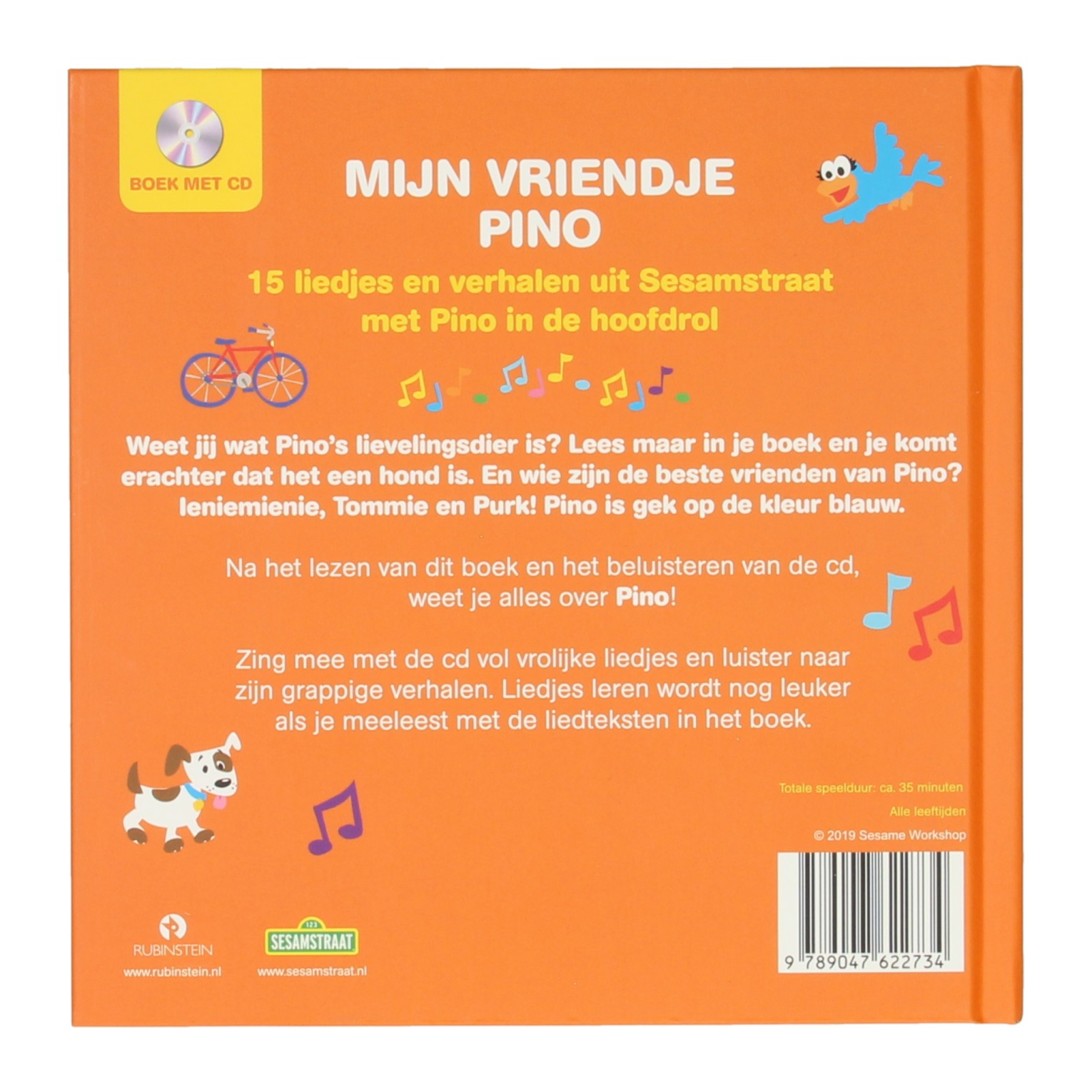 Mijn Vriendje Pino - Boek en CD
