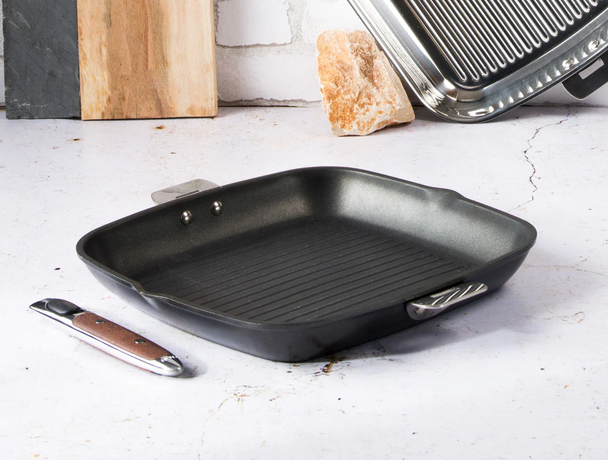 Gril carré Cookway® amovible 28 x 28 cm Cristel