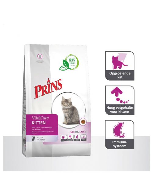 Prins Vitalcare Kitten - Kattenvoer