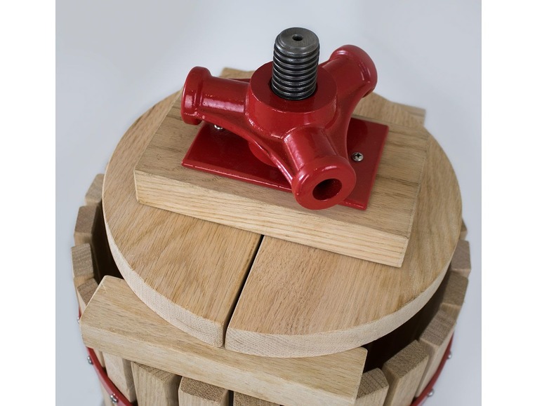 Güde fruitpers, 6, 12, 18 of 30 liter, mechanisch, met stalen spindel