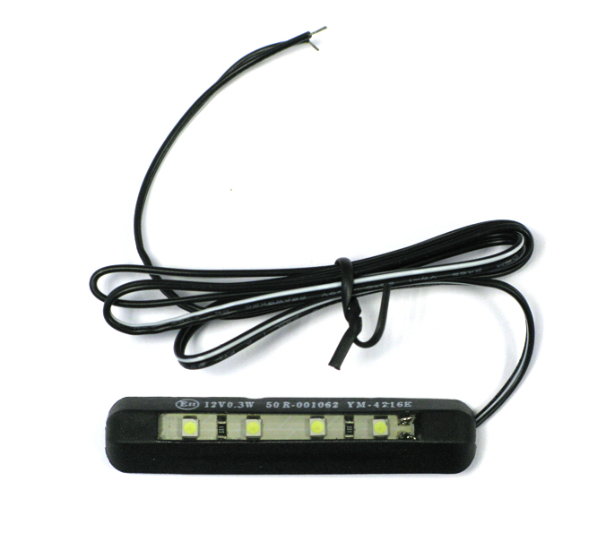 Dafy Moto - Eclairage Plaque Led Noir